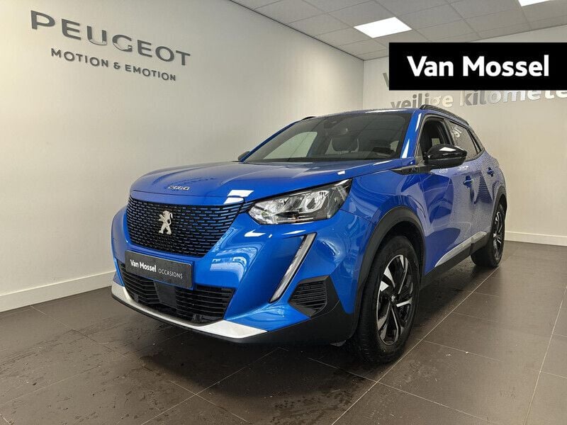 Blauw Gebruikt 2023 Peugeot e-2008 Allure SUV | € 20.740 (Goede deal) - Afbeelding 1/4