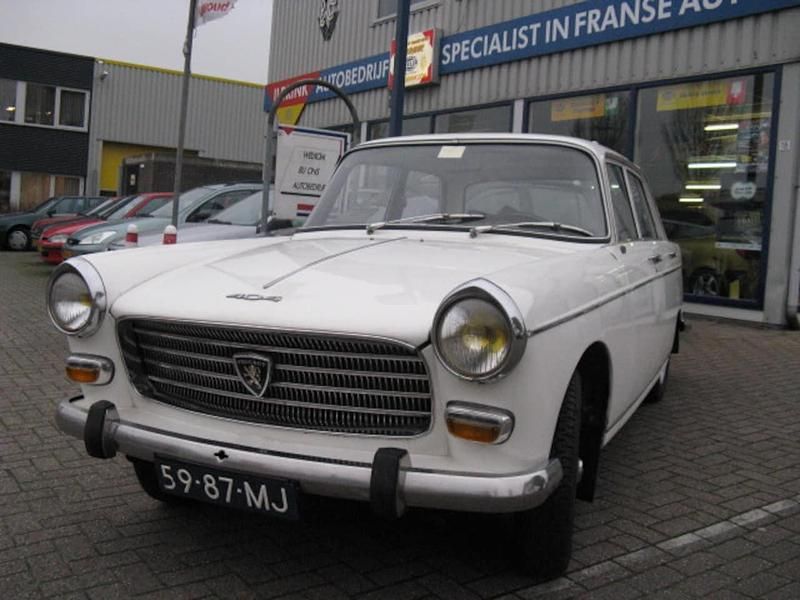 Wit Gebruikt 1970 Peugeot 404 Sedan | € 16.000 - Afbeelding 1/4