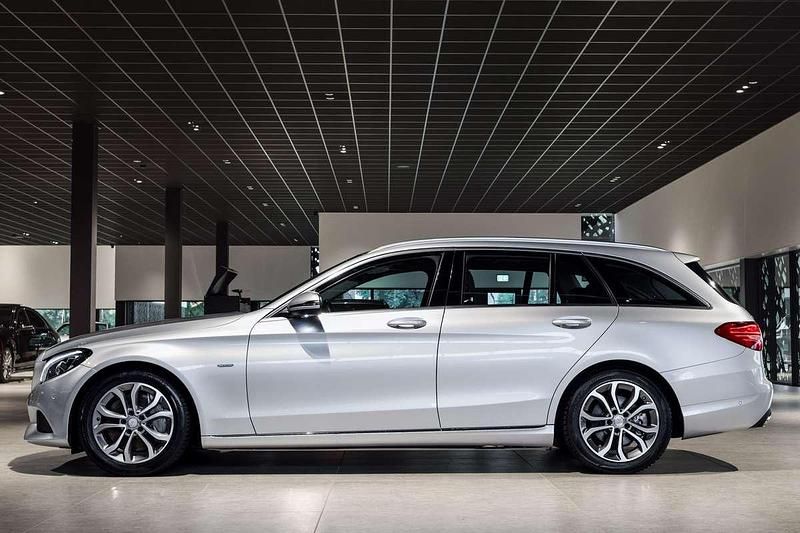 Occasion Mercedes C350e Avantgarde 279 PK (205 kW) 2016 Grijs Stationwagen