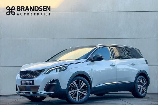 Wit Occasion 2017 Peugeot 5008 GT-line SUV | € 14.900 (Eerlijke prijs) - Afbeelding 1/4