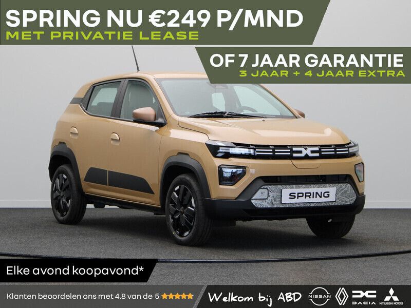 Blauw Nieuw 2025 Dacia Spring Extreme Hatchback | € 20.740 (Eerlijke prijs) - Afbeelding 1/3
