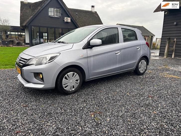 Grijs Gebruikt 2021 Mitsubishi Space Star Hatchback | € 5.950 (Super prijs) - Afbeelding 1/4