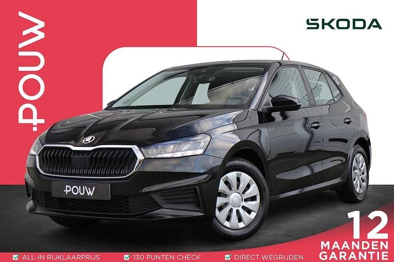 Zwart Gebruikt 2023 Skoda Fabia Ambition Hatchback | € 15.950 (Eerlijke prijs) - Afbeelding 1/4