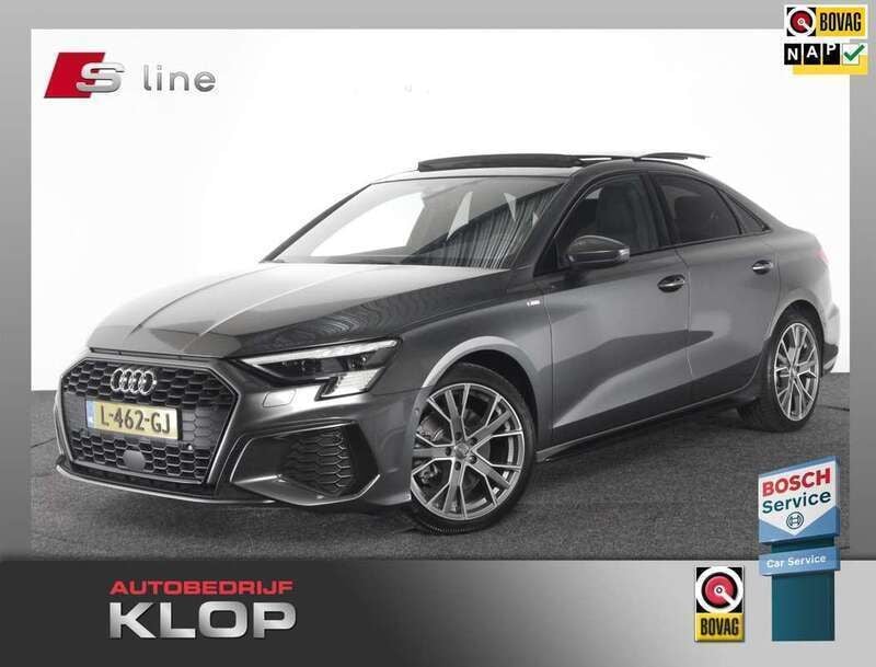 Grijs, metallic lak Gebruikt 2021 Audi A3 e-tron S-Line Hatchback | € 32.450 (Eerlijke prijs) - Afbeelding 1/3