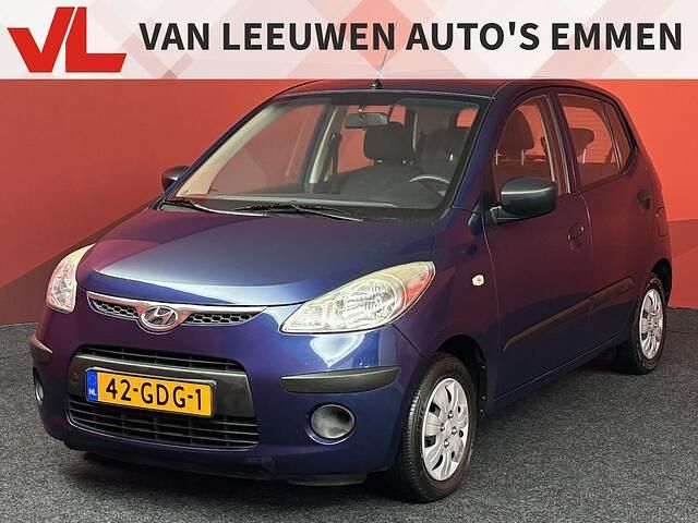 Blauw (metallic) Occasion 2008 Hyundai i10 Active Hatchback | € 1.248 (Goede deal) - Afbeelding 1/4