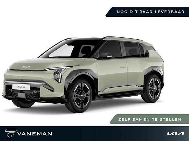 Groen Nieuw 2025 Kia EV3 GT-Line SUV | € 41.495 (Eerlijke prijs) - Afbeelding 1/1