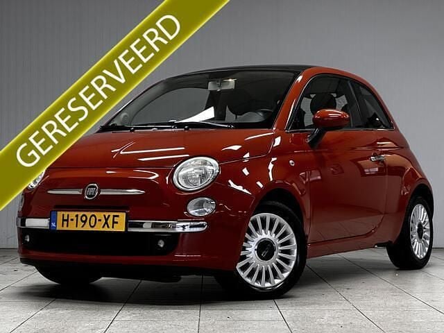 Oranje Gebruikt 2008 Fiat 500 Hatchback | € 2.995 (Super prijs) - Afbeelding 1/4