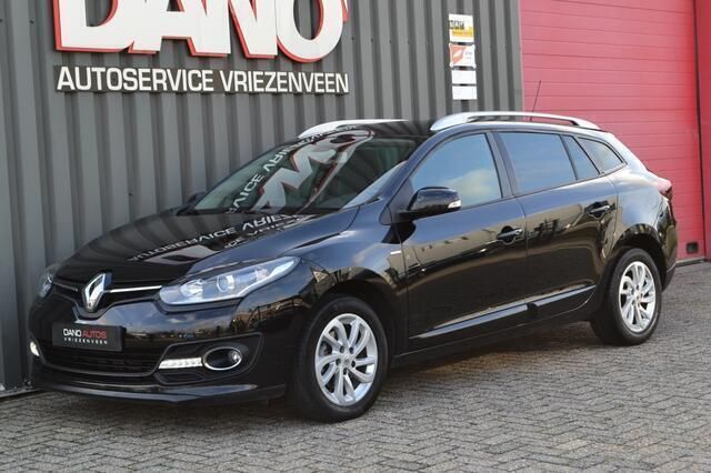 Zwart Gebruikt 2015 Renault Mégane GrandTour LIMITED Stationwagen | € 6.750 (Eerlijke prijs) - Afbeelding 1/4