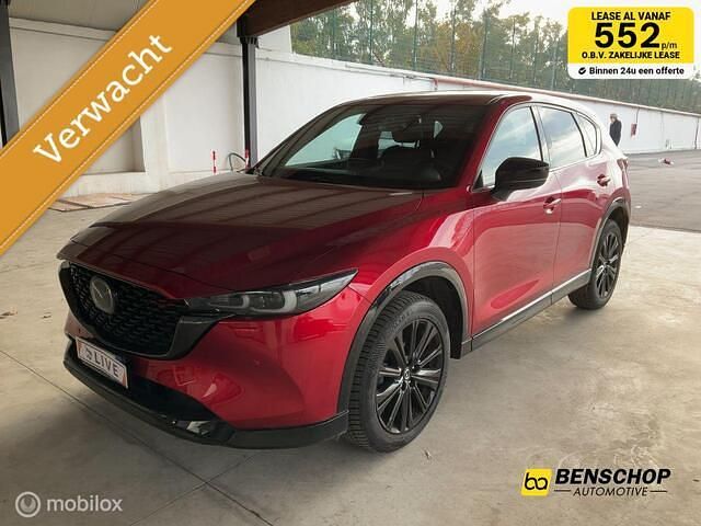 Rood Occasion 2022 Mazda CX-5 Homura-Line SUV | € 33.940 (Eerlijke prijs) - Afbeelding 1/4