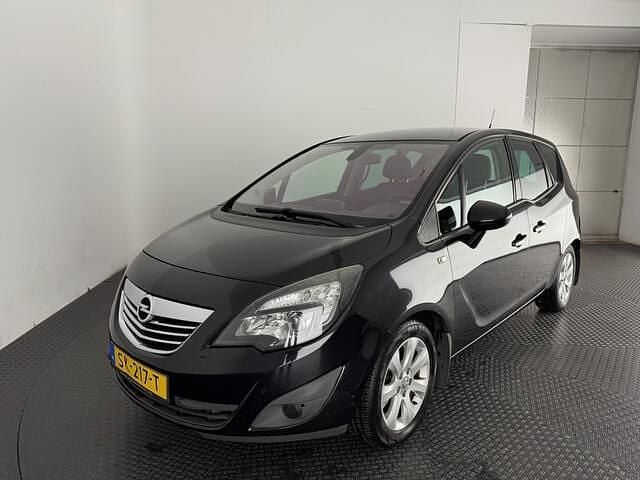 Zwart Gebruikt 2010 Opel Meriva Cosmo MPV | € 2.950 (Goede deal) - Afbeelding 1/4