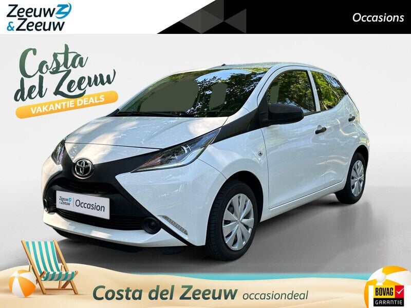 Wit Gebruikt 2017 Toyota Aygo Hatchback | € 6.935 (Eerlijke prijs) - Afbeelding 1/4