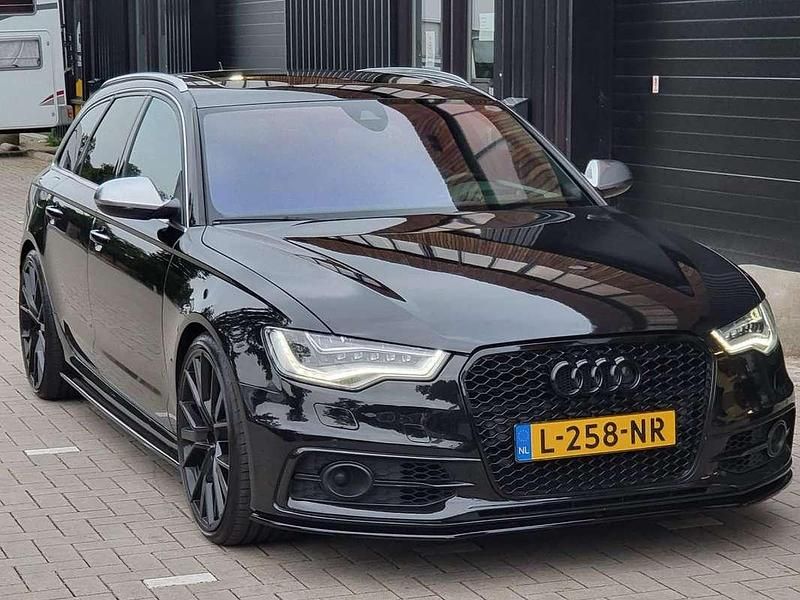 Zwart Gebruikt 2012 Audi S6 Stationwagen | € 23.999 - Afbeelding 1/4