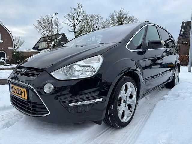 Zwart Occasion 2010 Ford S-MAX S MPV | € 4.999 (Super prijs) - Afbeelding 1/4