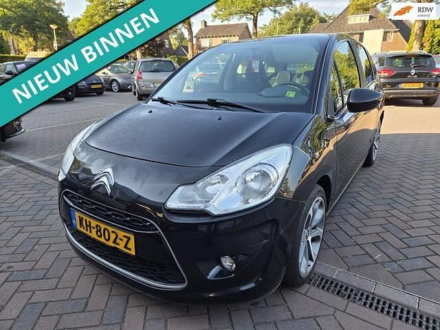Zwart Occasion 2011 Citroën C3 Exclusive Hatchback | € 3.699 (Goede deal) - Afbeelding 1/4