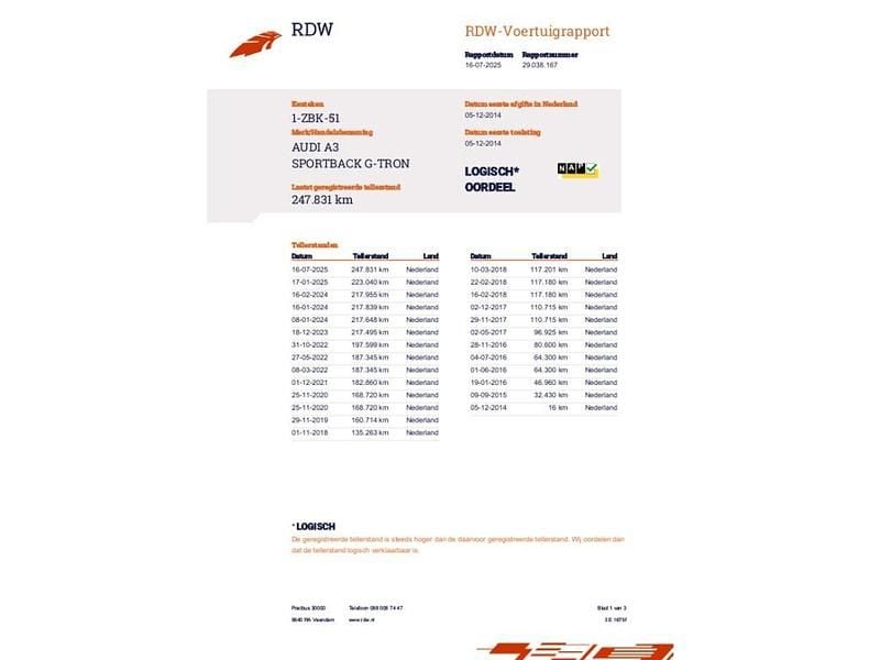 Occasion Audi A3 Attraction 110 PK (80 kW) 2014 Zwart Hatchback