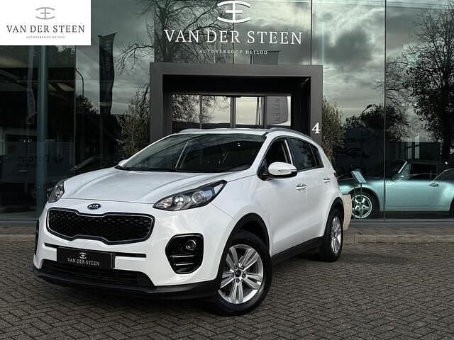 Wit Gebruikt 2019 Kia Sportage SUV | € 17.950 (Goede deal) - Afbeelding 1/4