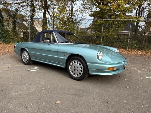 Occasion Alfa Romeo Spider Veloce 128 PK (94 kW) 1985 Blauw Cabriolet