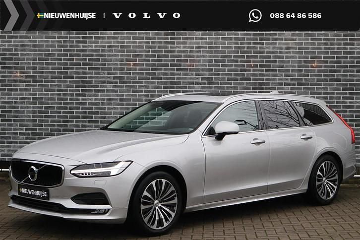 Grijs Gebruikt 2020 Volvo V90 Momentum Stationwagen | € 29.899 (Eerlijke prijs) - Afbeelding 1/4
