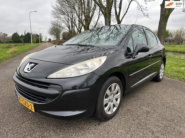 Zwart (metallic) Occasion 2008 Peugeot 207 Hatchback | € 1.750 (Eerlijke prijs) - Afbeelding 1/4