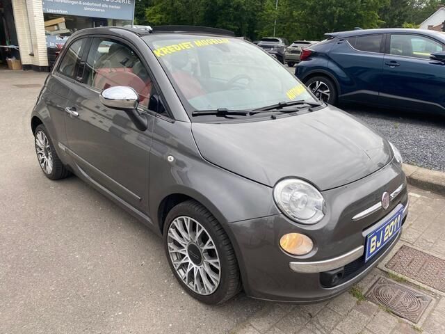 Grijs Gebruikt 2011 Fiat 500C Lounge Cabriolet | € 9.900 (Iets duurder) - Afbeelding 1/4