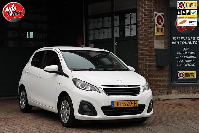 Wit Gebruikt 2016 Peugeot 108 Active Hatchback | € 6.750 (Eerlijke prijs) - Afbeelding 1/4