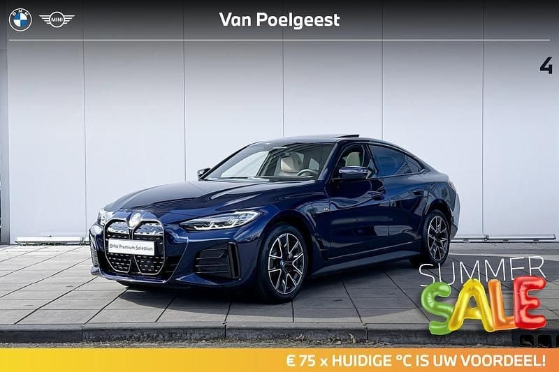 Blauw Gebruikt 2024 BMW i4 M Sport Sedan | € 54.900 (Duur) - Afbeelding 1/4