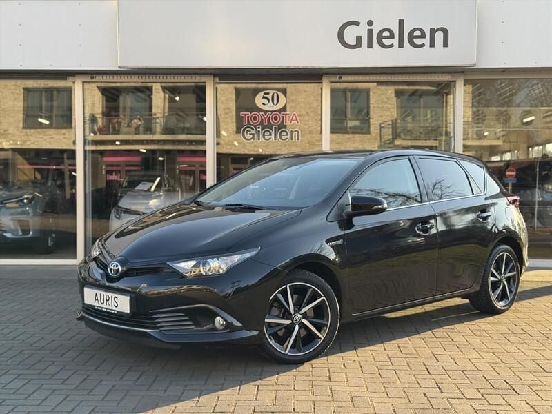 Zwart Gebruikt 2018 Toyota Auris Hybrid Edition Hatchback | € 17.400 (Eerlijke prijs) - Afbeelding 1/3