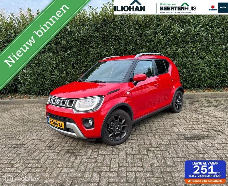 Rood Occasion 2021 Suzuki Ignis Hatchback | € 15.485 (Super prijs) - Afbeelding 1/4