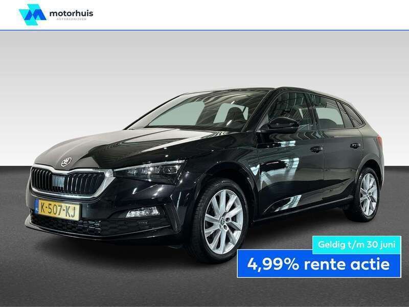 Zwart Gebruikt 2021 Skoda Scala Business Line Hatchback | € 16.945 (Eerlijke prijs) - Afbeelding 1/4