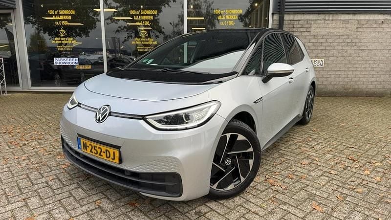 Grijs Gebruikt 2021 VW ID.3 Pro Hatchback | € 18.950 (Super prijs) - Afbeelding 1/4