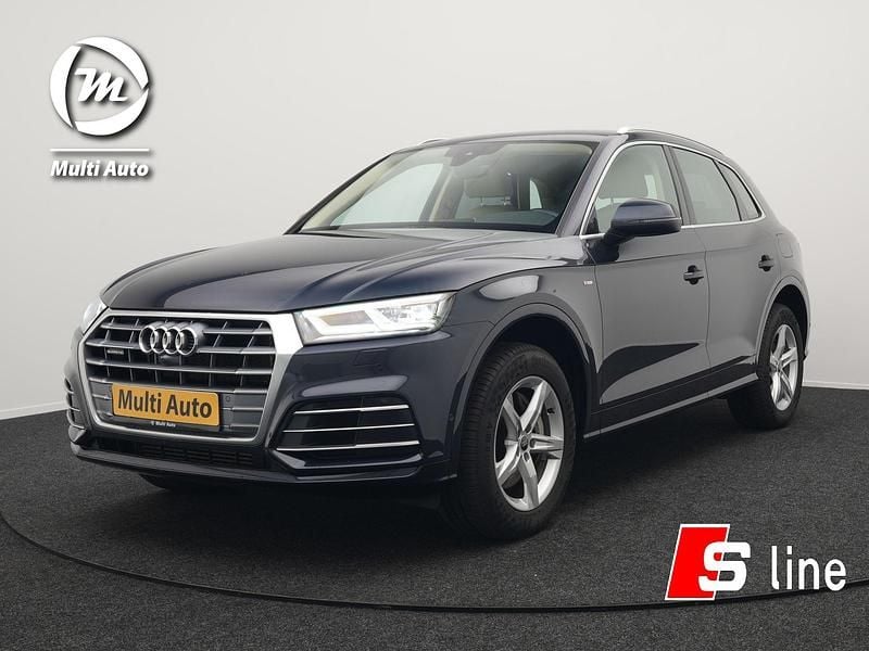 Blauw Gebruikt 2021 Audi Q5 S-Line SUV | € 34.340 (Super prijs) - Afbeelding 1/3
