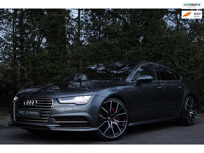 Grijs Gebruikt 2015 Audi A7 Sportback Competition Hatchback | € 29.995 - Afbeelding 1/4