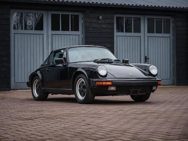 Occasion Porsche 911 Carrera Cabriolet 1987 Zwart Cabriolet