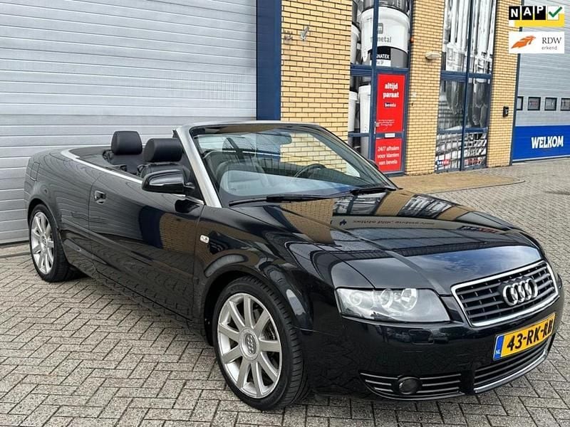 Zwart Occasion 2005 Audi A4 Cabriolet Proline Cabriolet | € 6.450 - Afbeelding 1/4