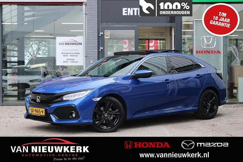 Blauw Gebruikt 2018 Honda Civic Executive Hatchback | € 18.900 (Eerlijke prijs) - Afbeelding 1/4