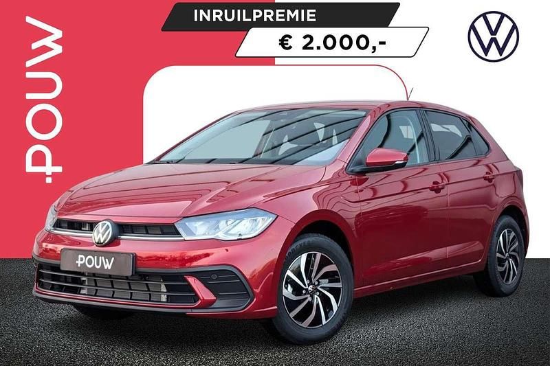 Rood Nieuw 2024 VW Polo Edition Hatchback | € 34.750 (Eerlijke prijs) - Afbeelding 1/4