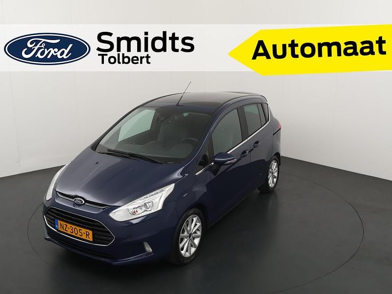 Blauw Gebruikt 2017 Ford B-MAX Titanium MPV | € 17.495 (Duur) - Afbeelding 1/4