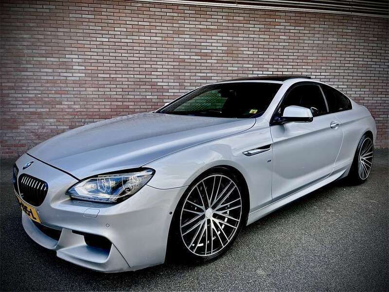 Grijs Gebruikt 2013 BMW 640 M Sport Coupé | € 17.750 (Eerlijke prijs) - Afbeelding 1/4