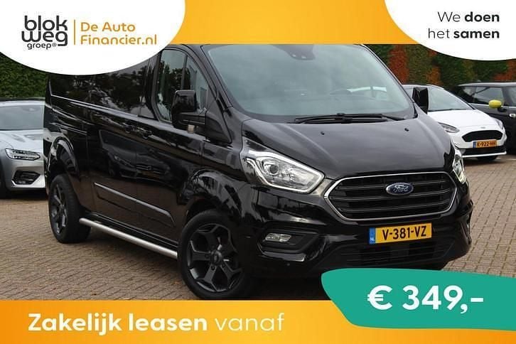Zwart Gebruikt 2019 Ford Transit Custom Limited Van | € 20.950 (Eerlijke prijs) - Afbeelding 1/4