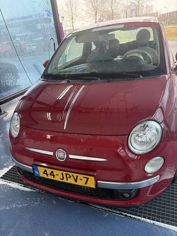 Occasion Fiat 500 Pop 69 PK (50 kW) 2009 Rood Cabriolet