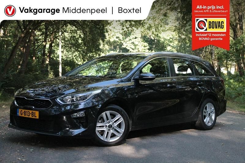 Zwart Gebruikt 2019 Kia Ceed Stationwagen | € 14.250 (Eerlijke prijs) - Afbeelding 1/4