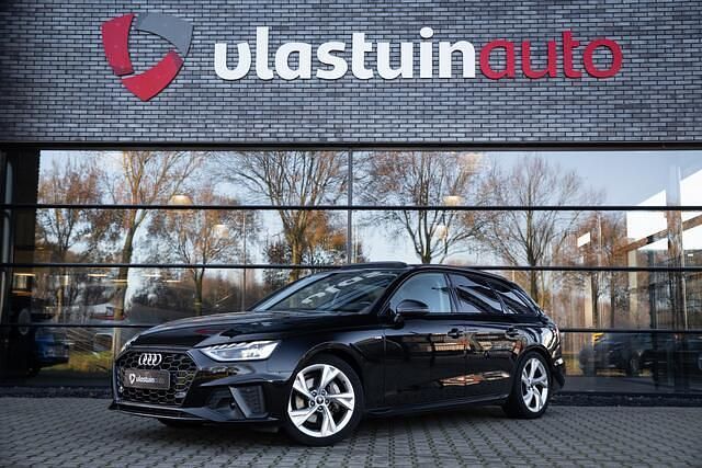 Zwart Gebruikt 2024 Audi A4 S-Line Stationwagen | € 38.950 (Super prijs) - Afbeelding 1/4