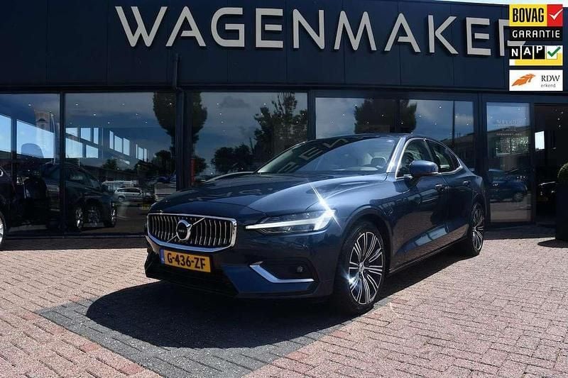 Blauw, metallic lak Gebruikt 2019 Volvo S60 R-Design Sedan | € 27.450 (Goede deal) - Afbeelding 1/4
