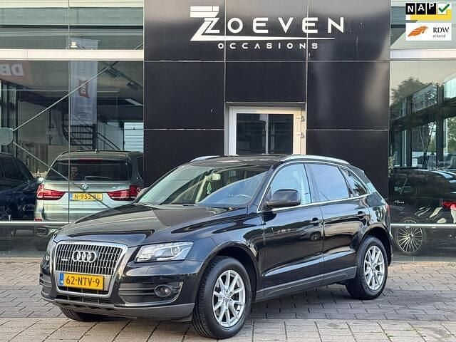 Zwart Gebruikt 2010 Audi Q5 Proline SUV | € 6.995 (Eerlijke prijs) - Afbeelding 1/4