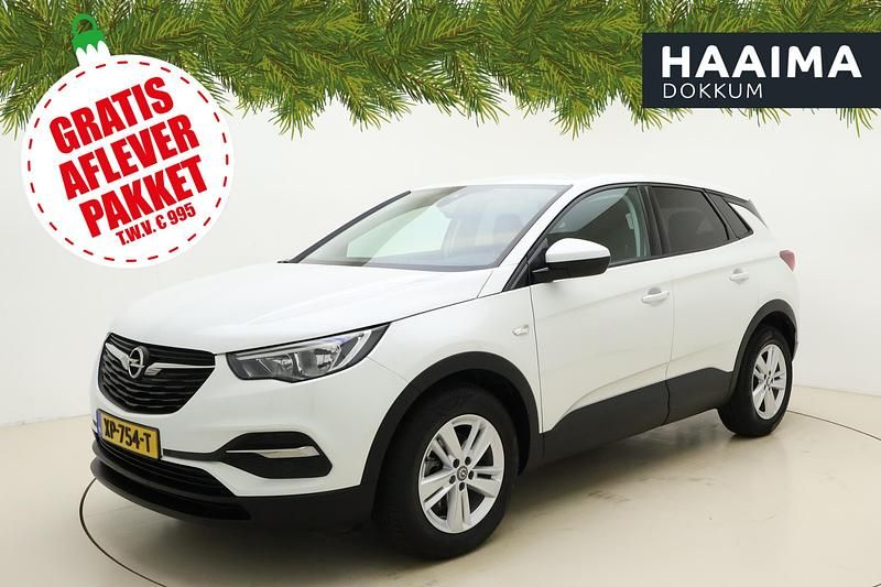 Wit Gebruikt 2019 Opel Grandland X Edition SUV | € 17.950 (Eerlijke prijs) - Afbeelding 1/4