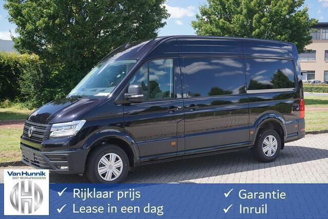 Zwart Nieuw 2024 VW Crafter Van | € 48.850 (Goede deal) - Afbeelding 1/4