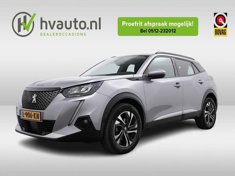 Grijs Gebruikt 2021 Peugeot 2008 Allure SUV | € 16.900 (Goede deal) - Afbeelding 1/4