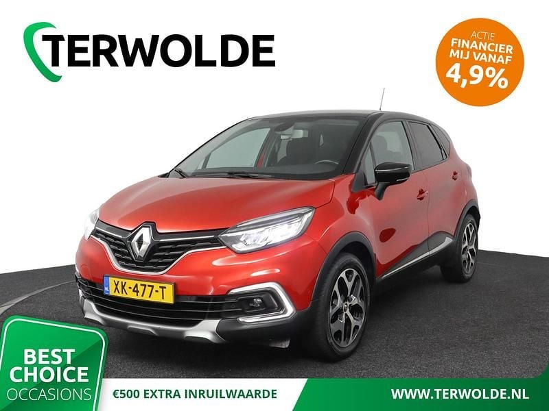 Rood Occasion 2019 Renault Captur Intens SUV | € 12.840 - Afbeelding 1/4