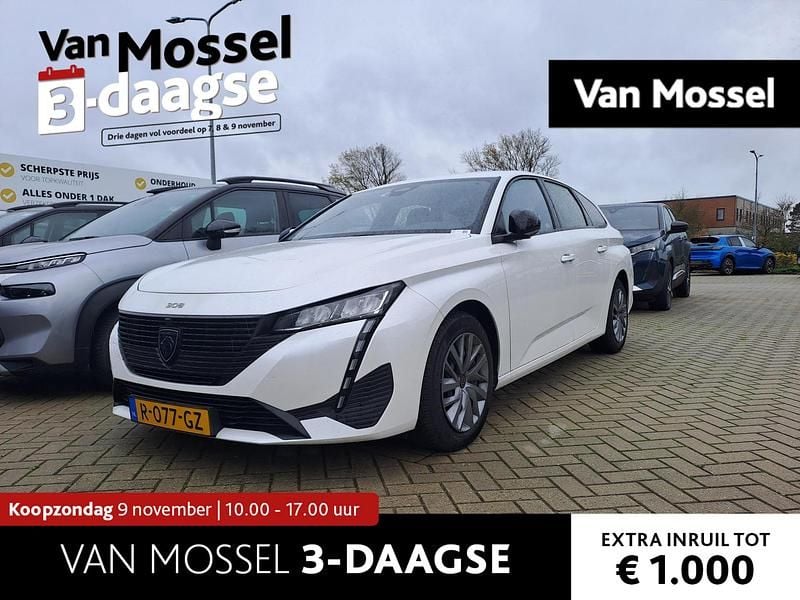 Wit Gebruikt 2023 Peugeot 308 Business-Line Stationwagen | € 17.940 (Goede deal) - Afbeelding 1/1