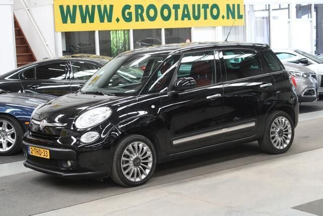 Zwart Gebruikt 2014 Fiat 500L Easy MPV | € 5.944 (Super prijs) - Afbeelding 1/4